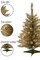 Perfect Holiday 2ft Pre-lit Tabletop Christmas Tree - Champagne